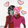 Prince Gumball and Marshall Lee Surprise Kiss!