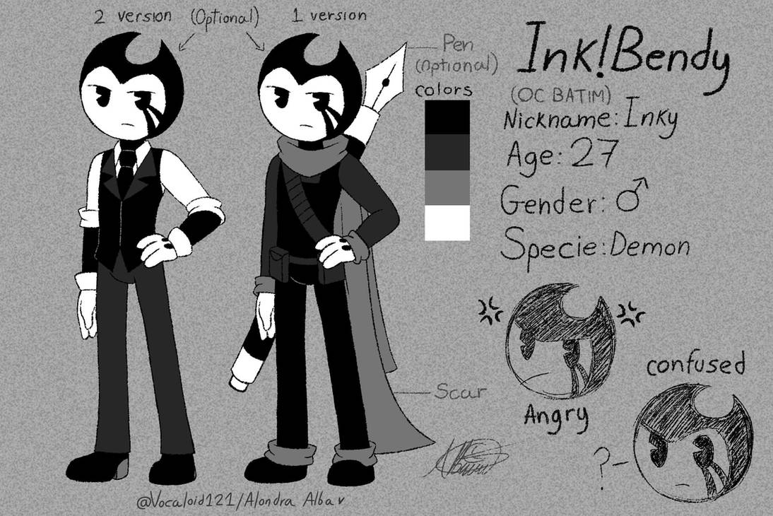 Inkbendy Ink!Bendy-REF by Alo-Inky on DeviantArt