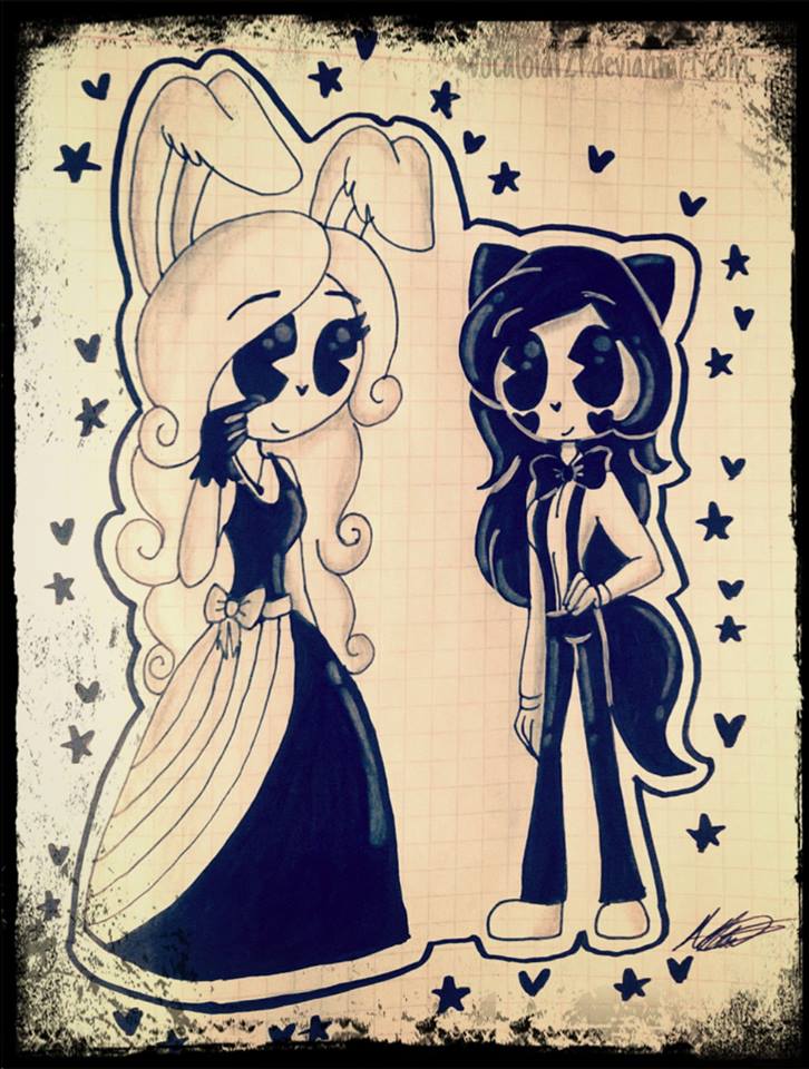 .BATIM OC: Bunny and Yanis-Art Trade.