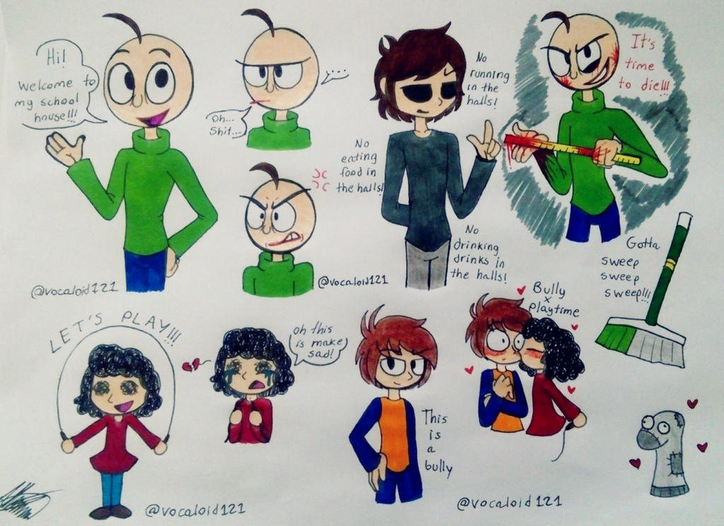 Baldi's Basics by Psycotic-Dj2015 on DeviantArt