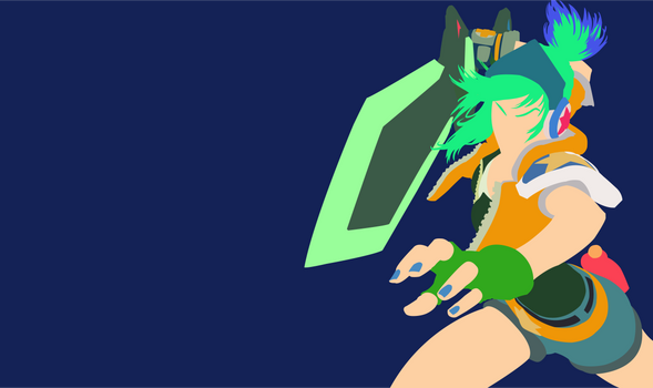 Arcade Riven Minimalist Art