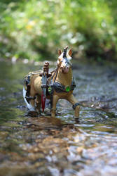 Schleich custom unicorn steampunk