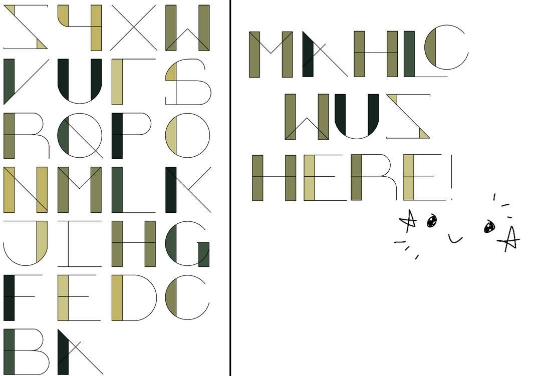 normal alphabet by Manlc on DeviantArt