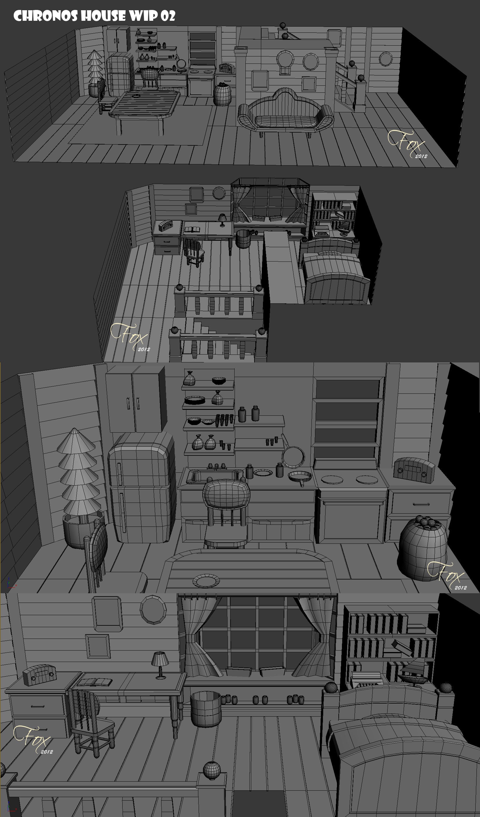 Chrono Trigger HD - Chrono's House WIP 02