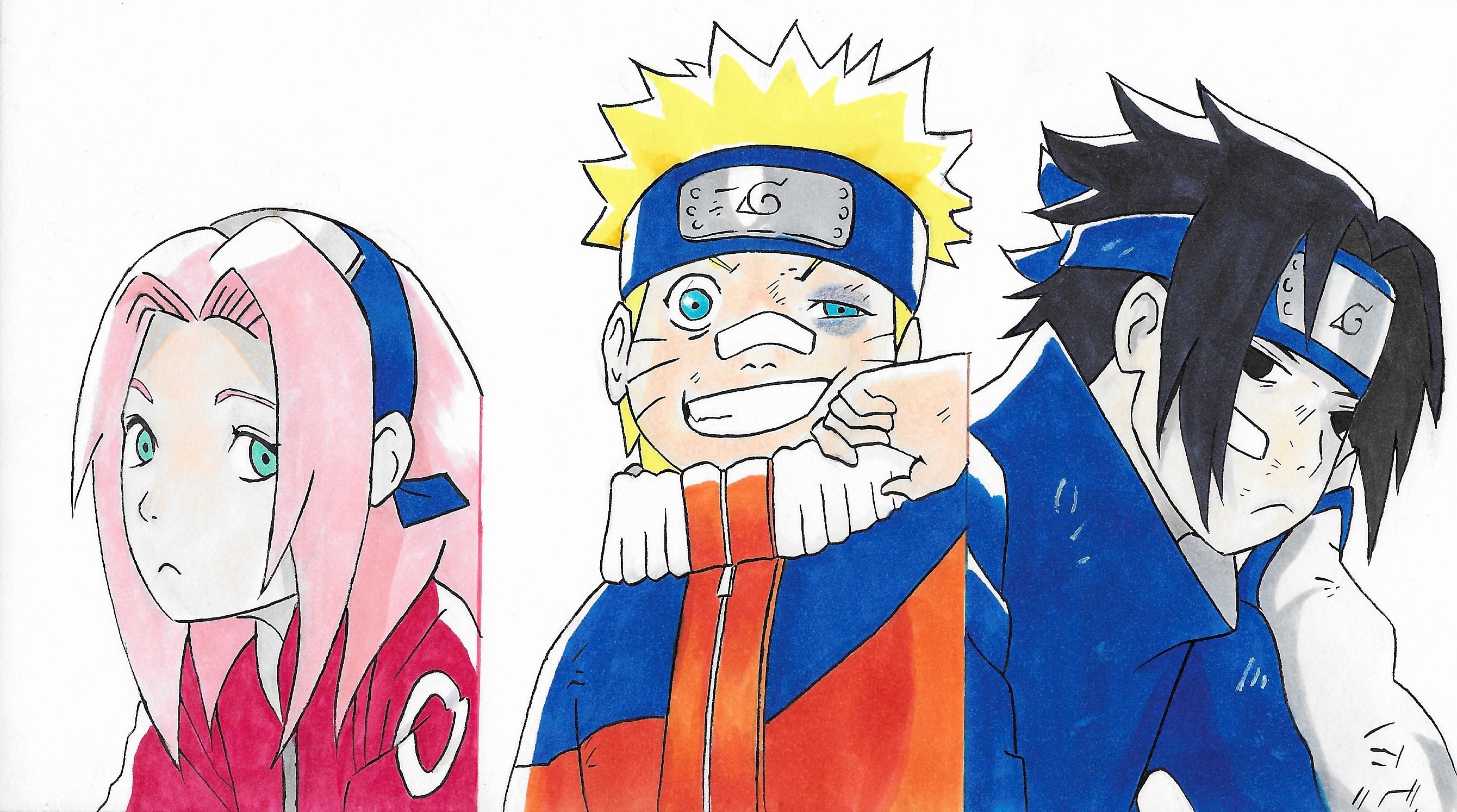 Team 7 Naruto Sasuke Sakura