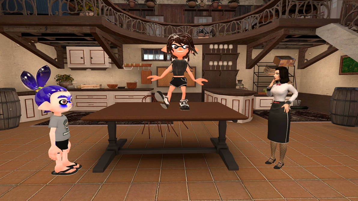 Tap Dancing Rbot Deviantart tap dancing on the table by Godzilla2000orbit on DeviantArt