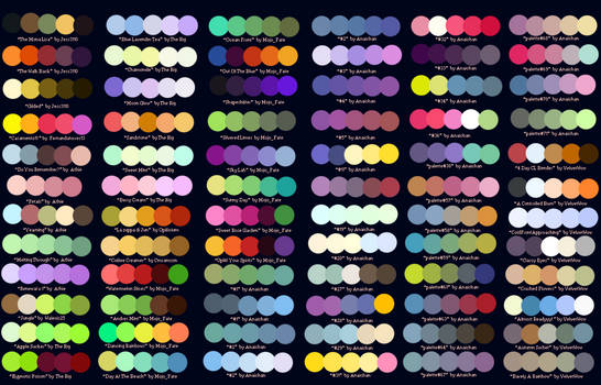 Colour Palettes no.2