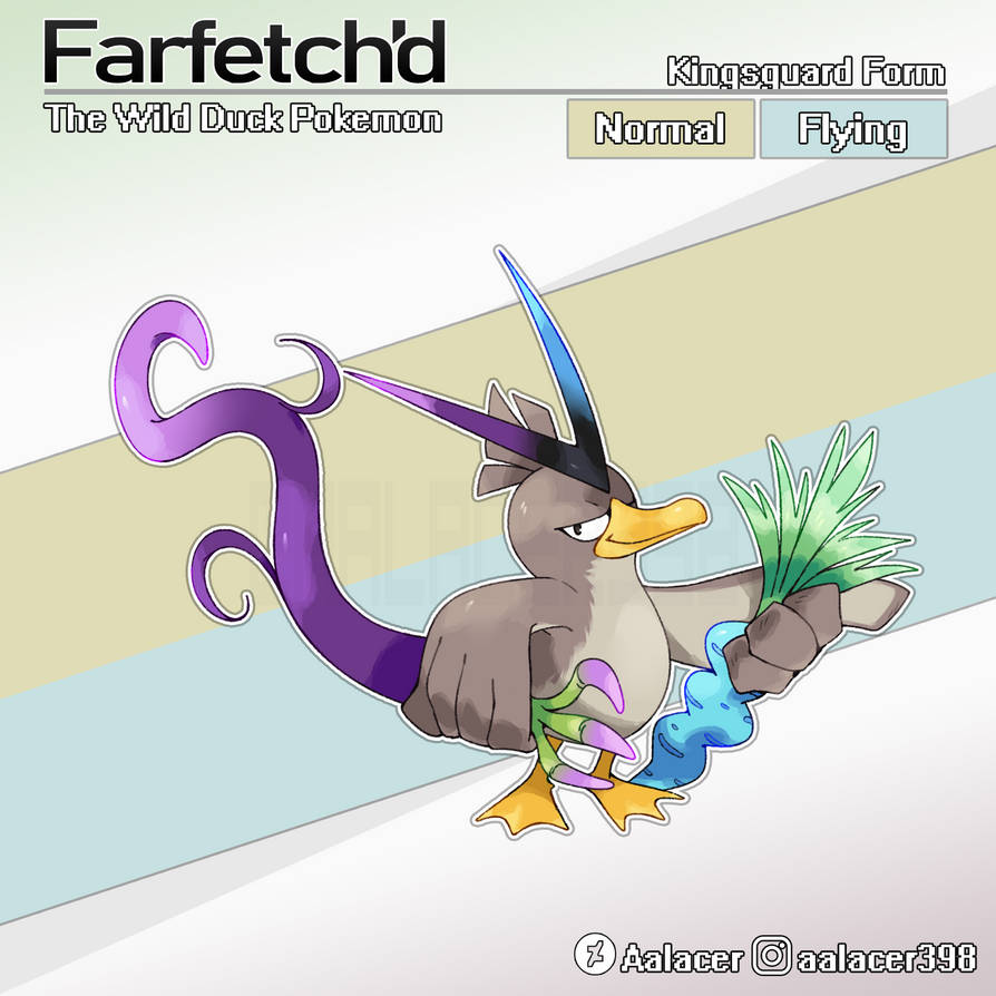 Farfetch'd Fakemon Evolution (Mallar'kee) : r/pokemon