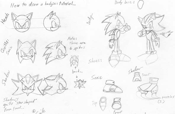 HOW TO DRAW SONIC SUPER SHADOW STEP BY STEP ⚡ 