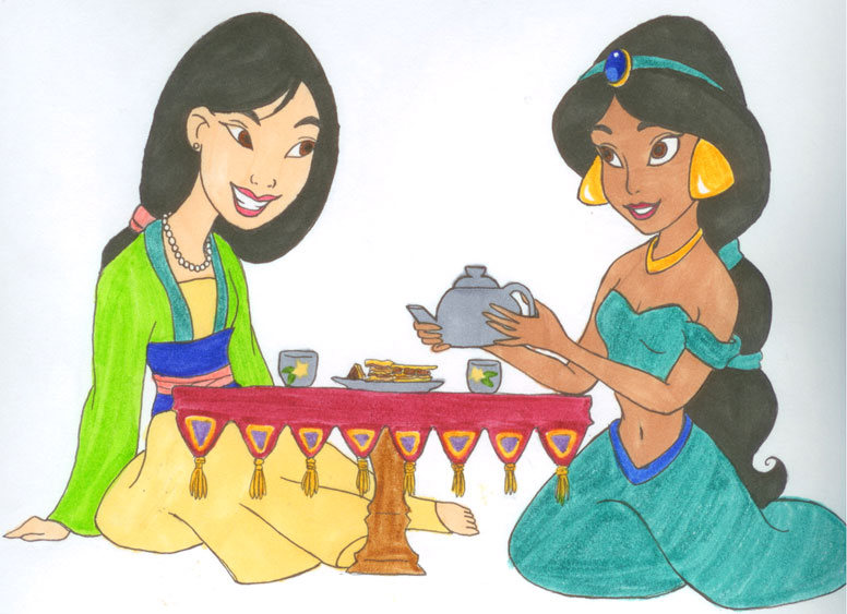 Mulan and Jasmine