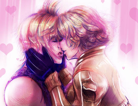 Kiss (Colored)