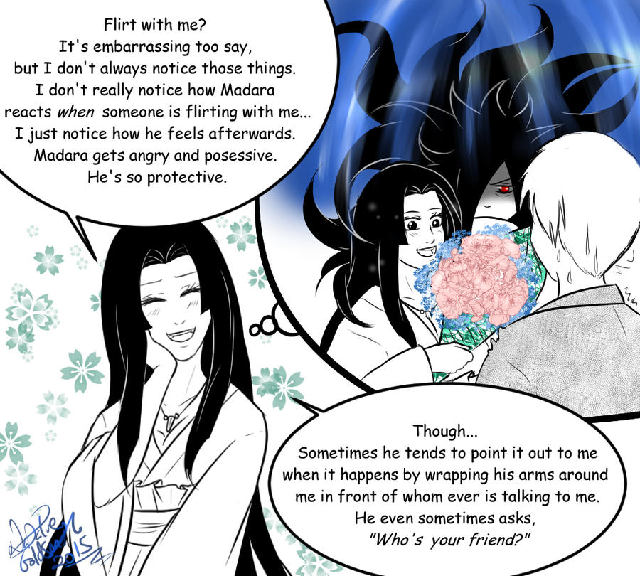 Ask femHashi - Possessive Madara