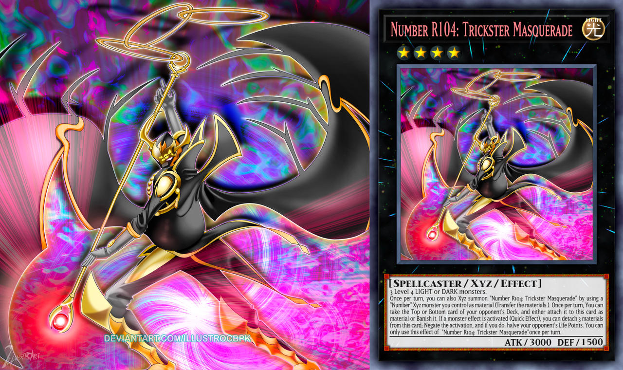 Number R104: Trickster Masquerade by IllustroCBPK on DeviantArt