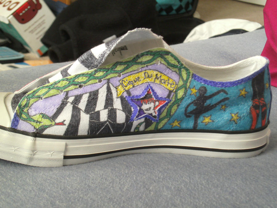 Custom Deviantart Shoes Custom Shoe V2 by Technicolor-Visons on DeviantArt