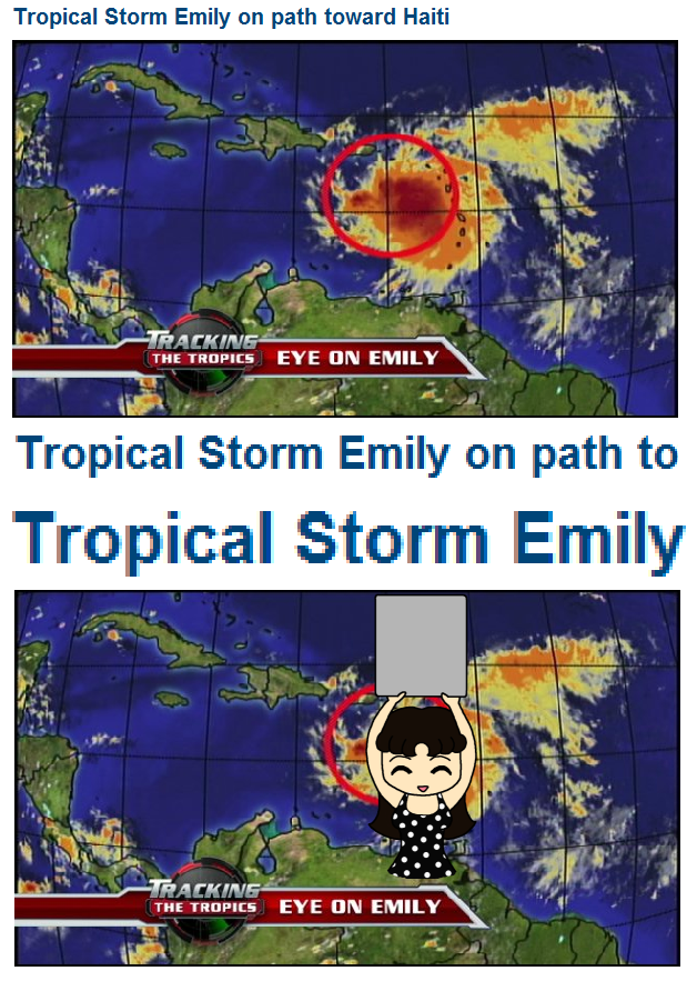 Tropical Storm Emily 2025 Path Images References :