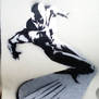 Silver Surfer Stencil