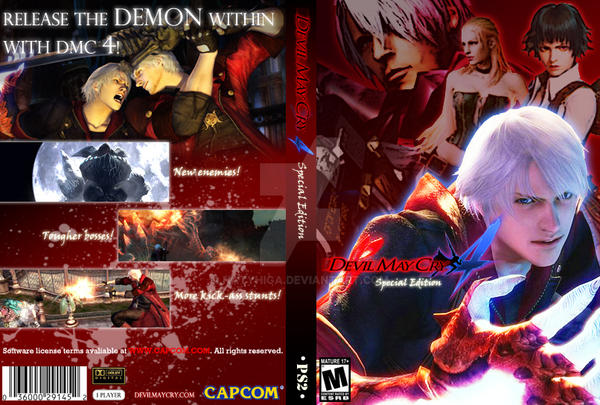 Devil May Cry 4 PC Box Art Cover by AnimeKunX7