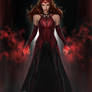 MCU Scarlet Witch Costume Concept Art Wandavision