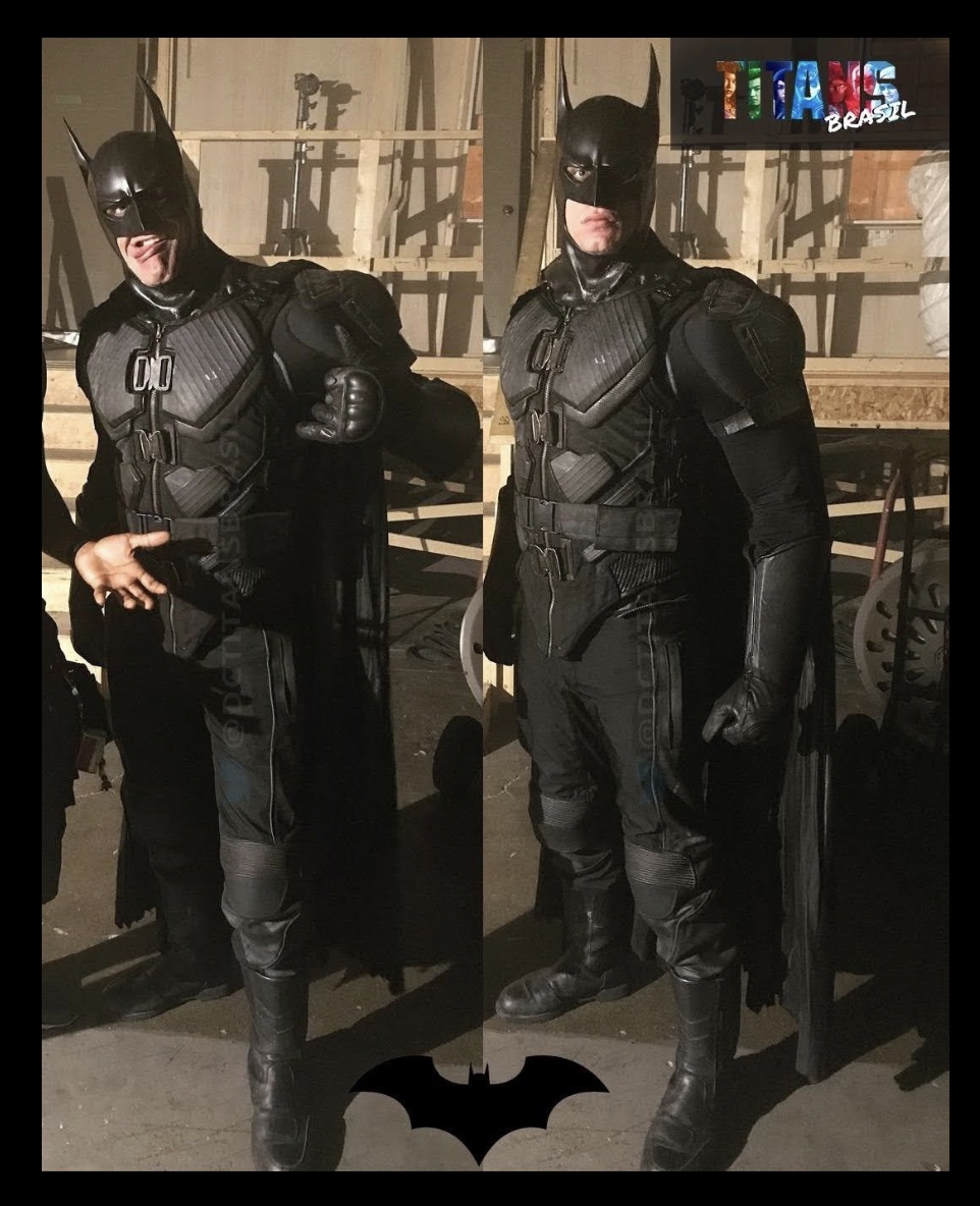 TITANS S1 BTS Photo Of The Batman Suit by TytorTheBarbarian on DeviantArt