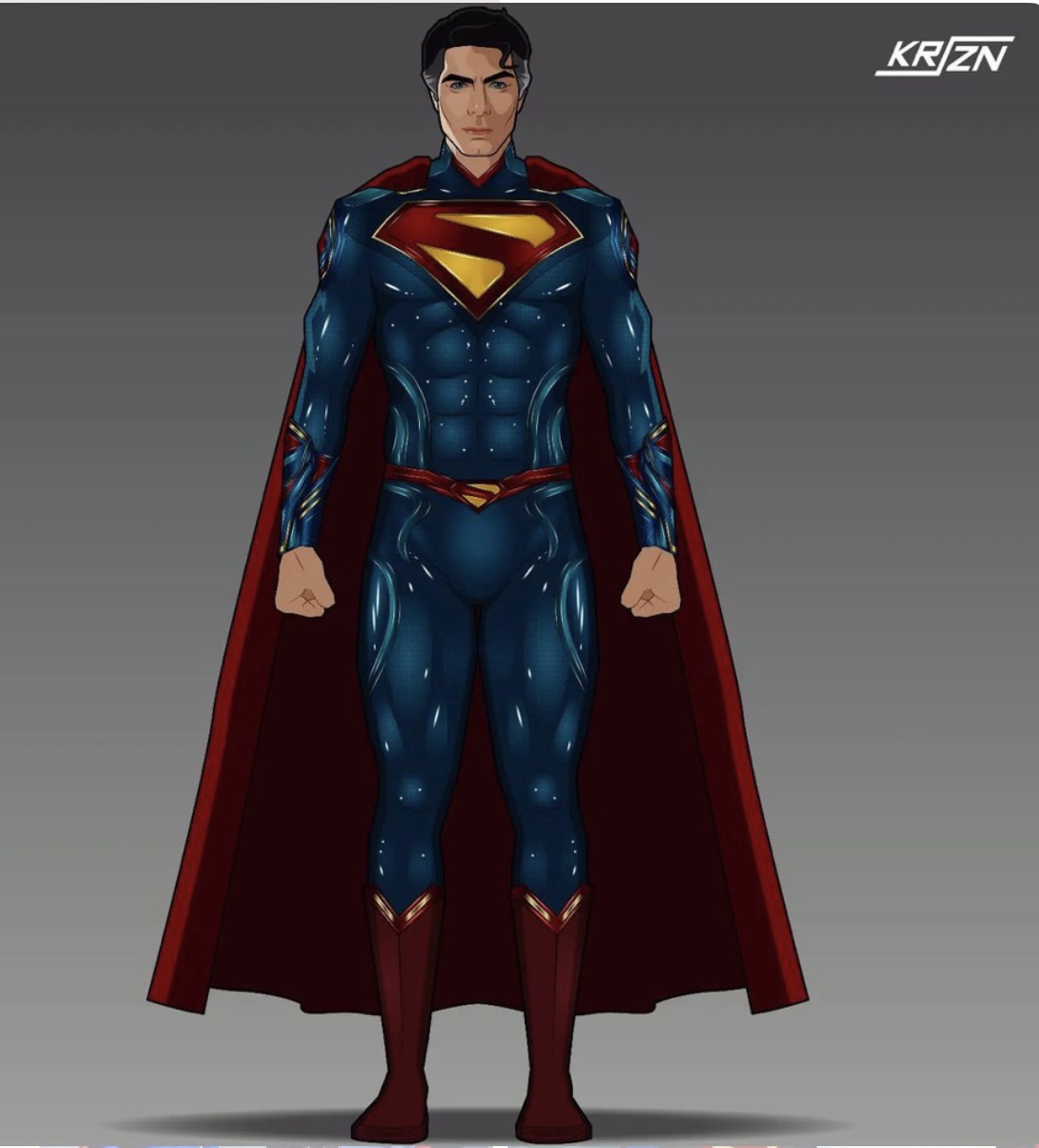 Brandon Routh Superman Redesign by KRSZN by TytorTheBarbarian on DeviantArt