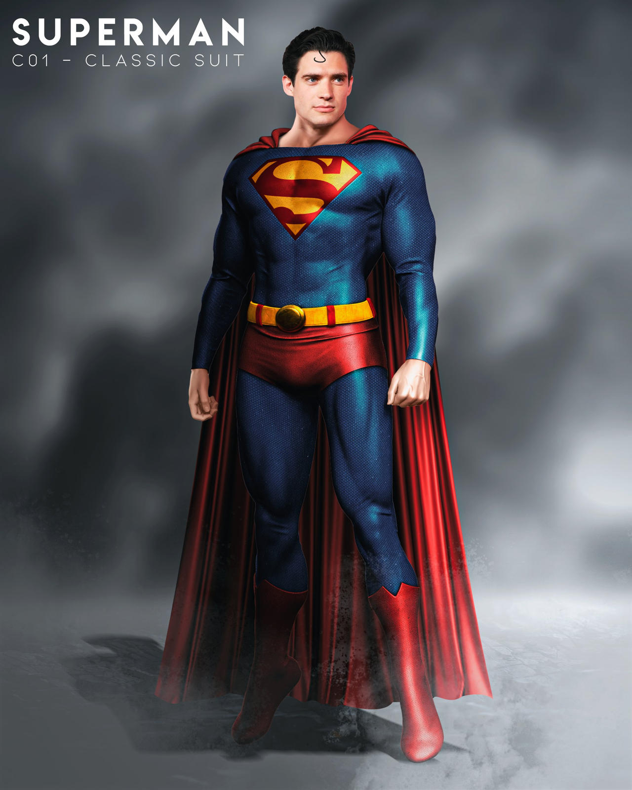 David Corenswet Classic Superman V1 By Smartsheep By Tytorthebarbarian