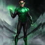 Sam Benjamin as Green Lantern/Hal J. by Datrinti