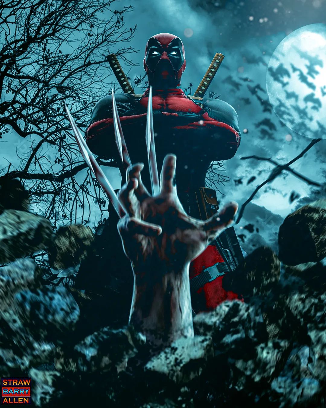 Deadpool 3 poster concept by rahalarts on DeviantArt