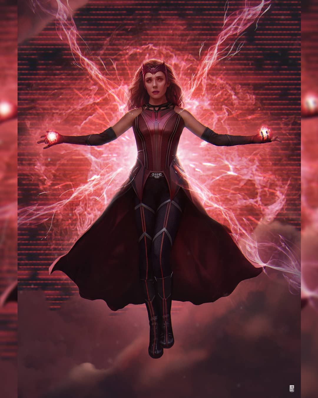 The Scarlet Witch by MizuriAU on DeviantArt