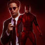 Robert Pattinson as Daredevil by Bobby_Art