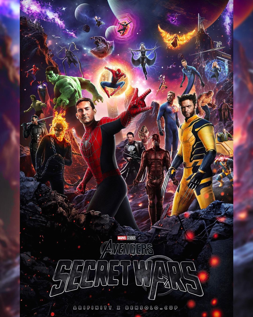 Avengers Secret Wars Poster by SUPER-FRAME on DeviantArt