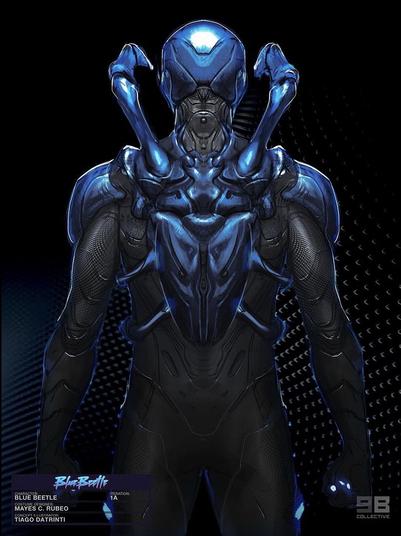 Blue Beetle by Traethedesigner on DeviantArt