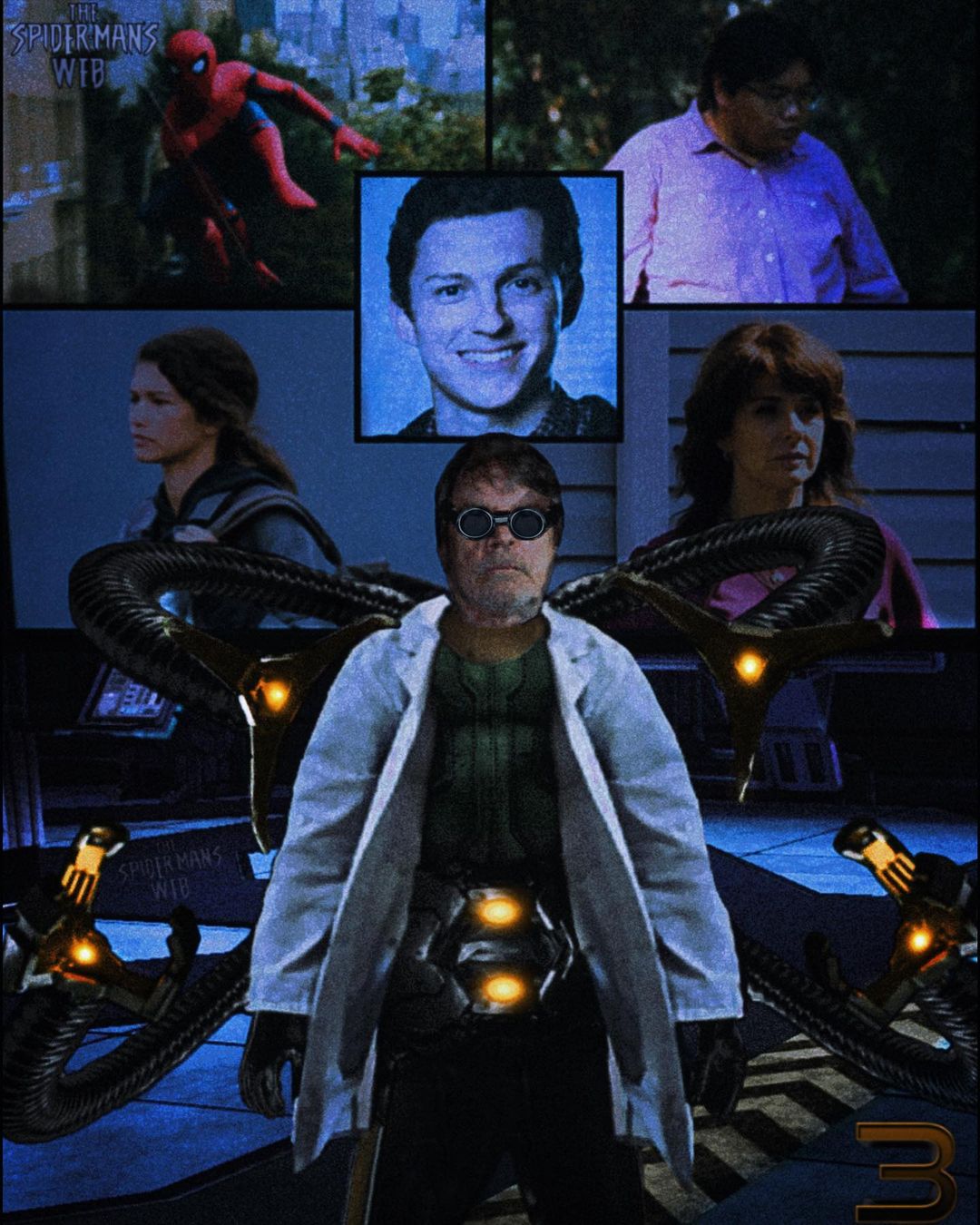 Mark Hamill as MCU Doc Ock by TheSpiderMansWeb by