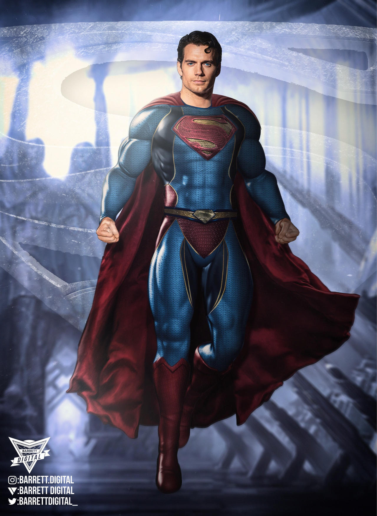 superman, superheroes, henry cavill, artist, artwork, digital art