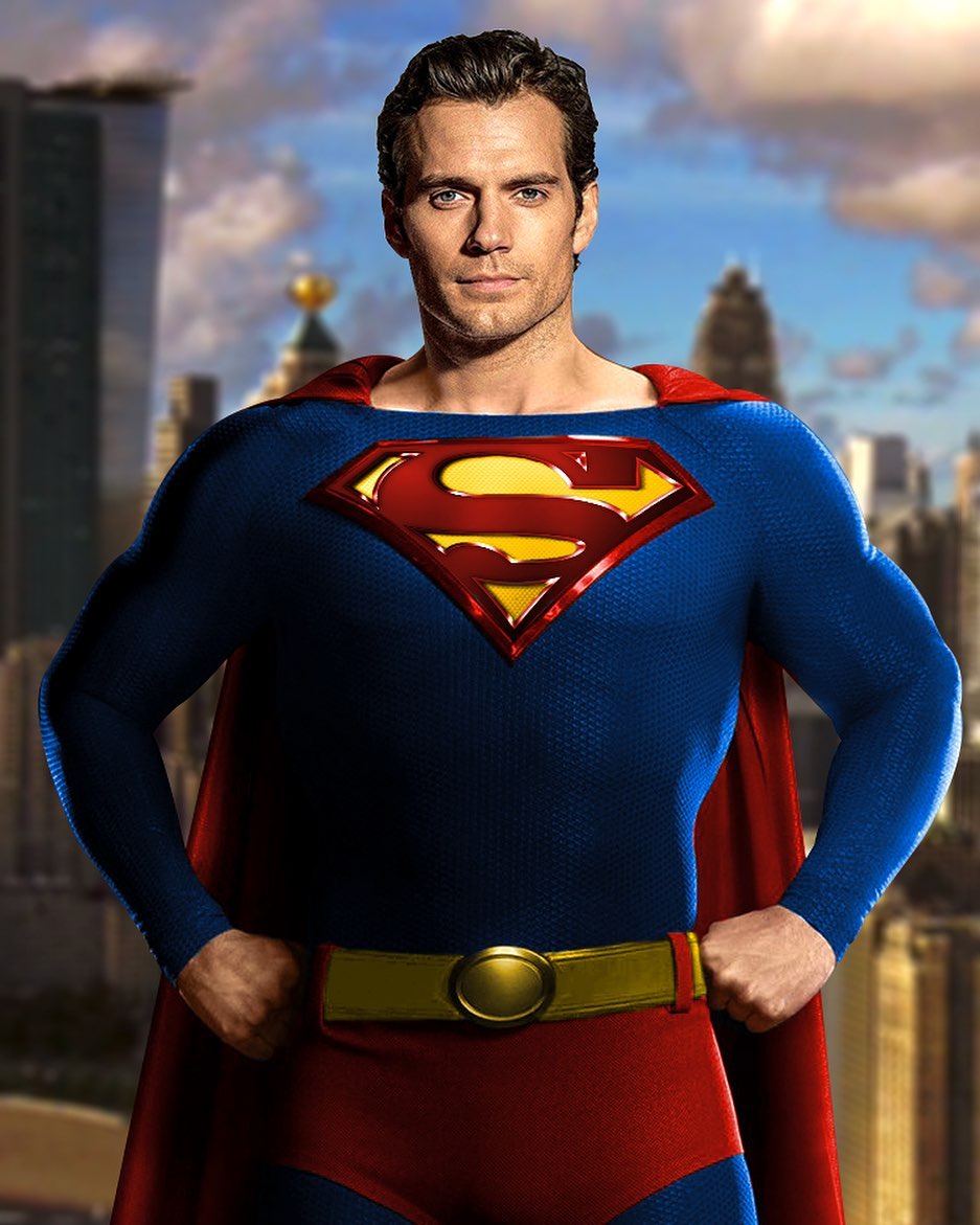 Henry Cavill As The Classic Superman by JSComicArt on DeviantArt