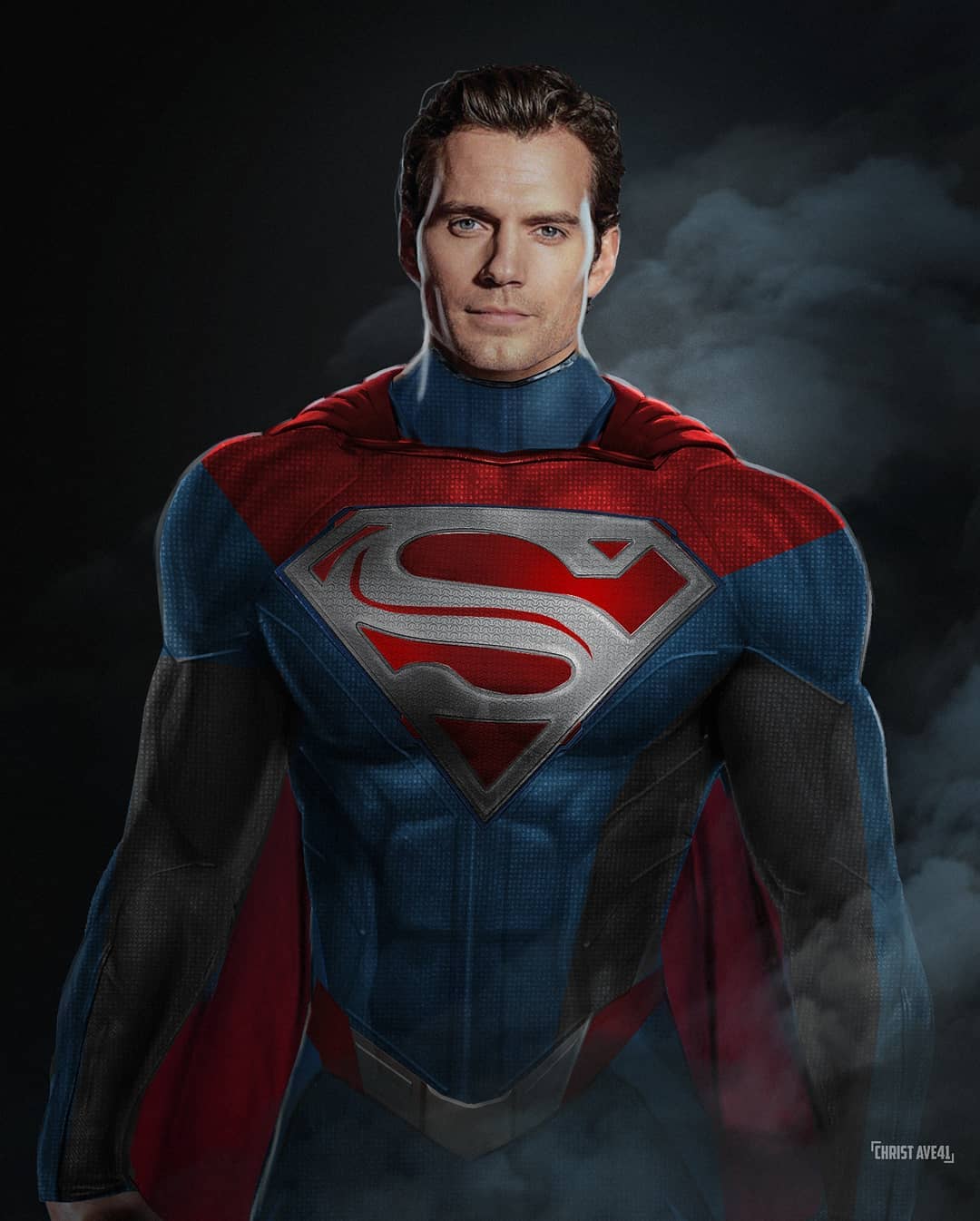 Henry Cavill As The Classic Superman by JSComicArt on DeviantArt