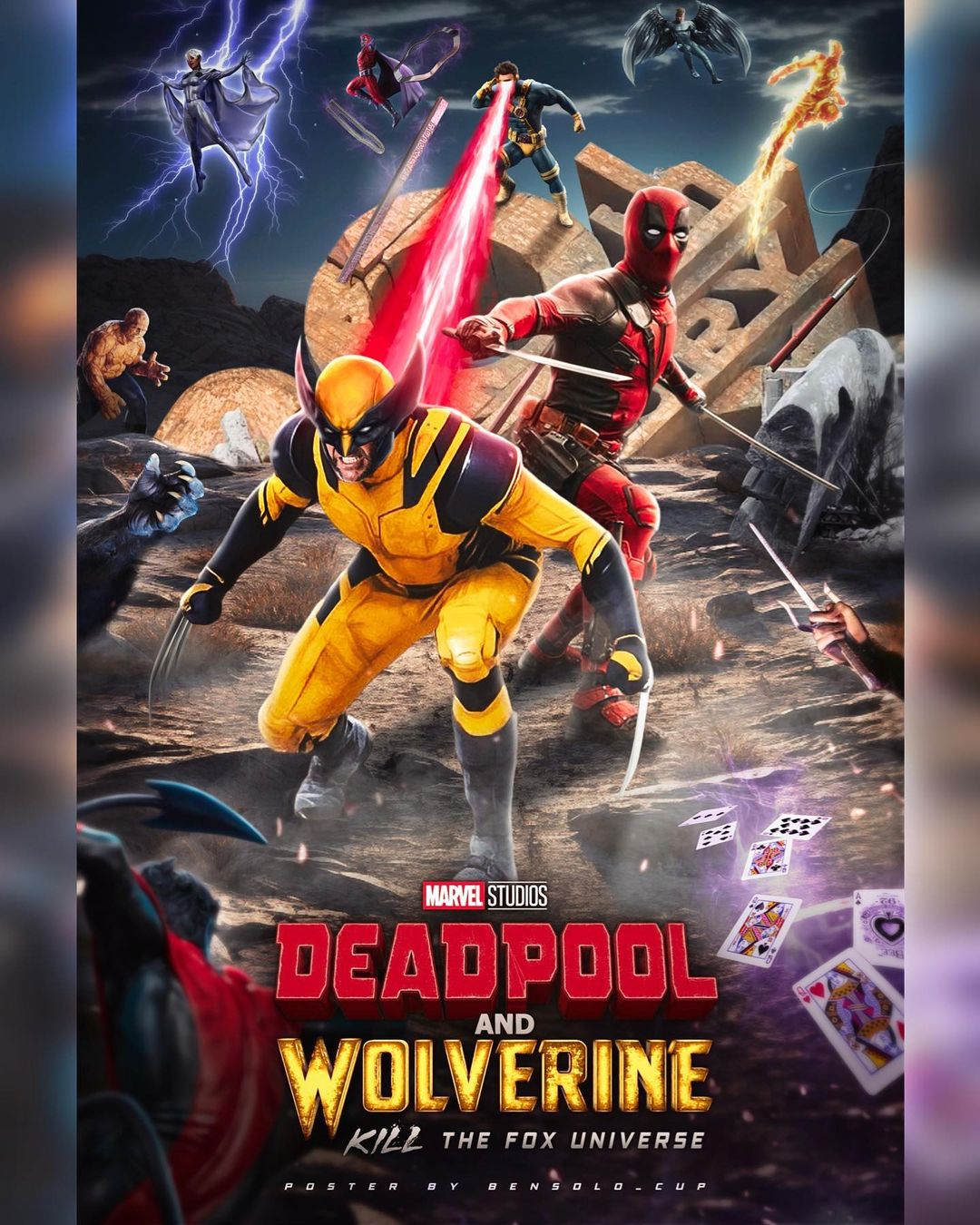 Deadpool 3 poster concept by rahalarts on DeviantArt