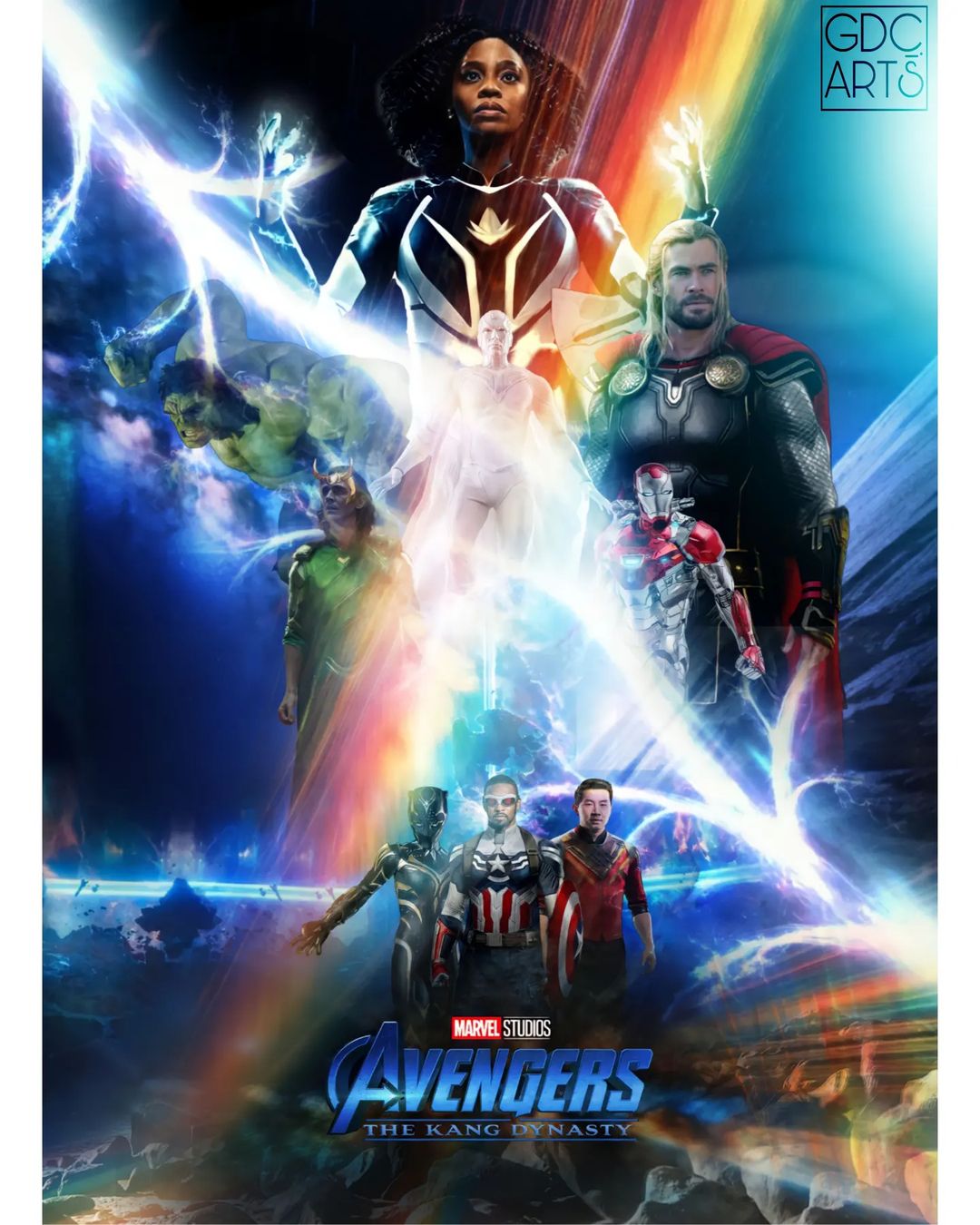 Avengers: Kang Dynasty fan made poster by DarthDestruktor on DeviantArt
