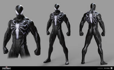 Insomniac Symbiote Suit Official Concept Art