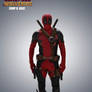 DP3 Deadpool Suit Redesign by HBORUNO