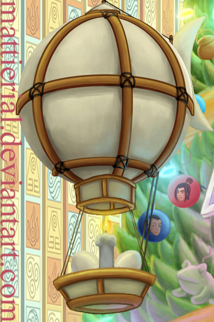 Avatar Advent Calendar Day 9 Mechanist's Balloon by Mattierial on