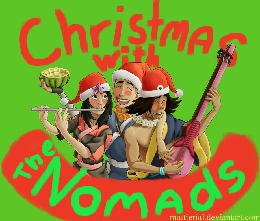 Avatar Advent Calendar Day 10 Nomads Christmas by Mattierial on