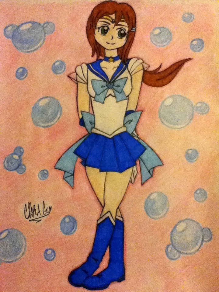 Kane Cosplaying: Sailor Mercury