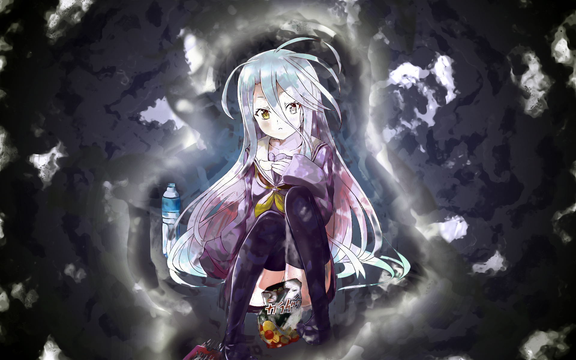 Wallpaper Shiro From No Game No Life By Eubest On Deviantart Wallpaper Shiro From No Game No Life By Eubest On Deviantart