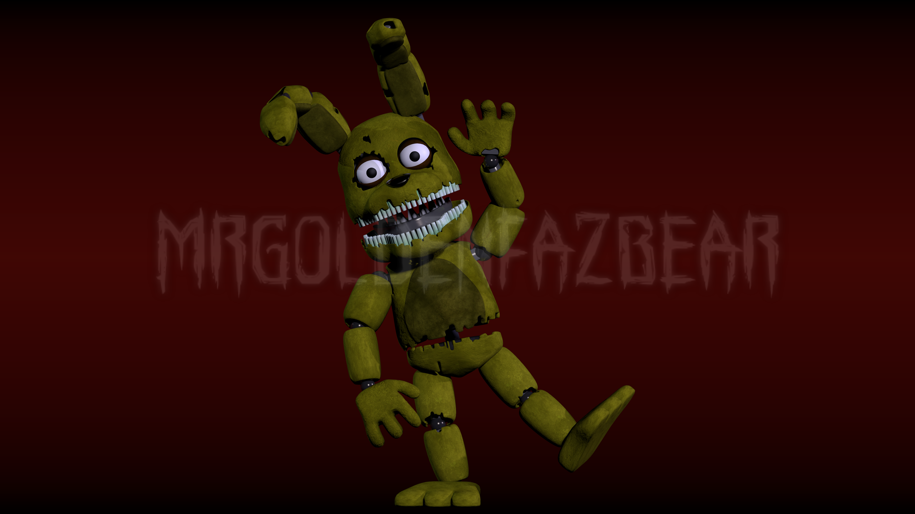 FNIA GLITCTRAP BLENDER by FnaFcontinued on DeviantArt