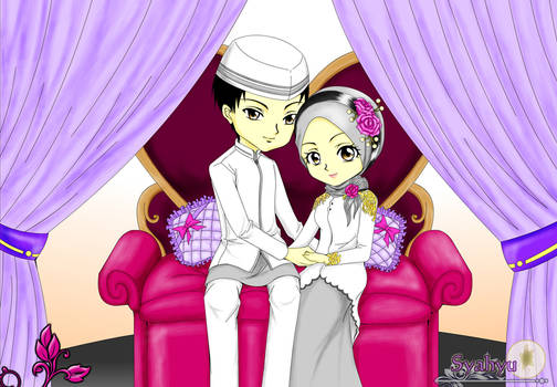 A picture for my sister marriage ^^