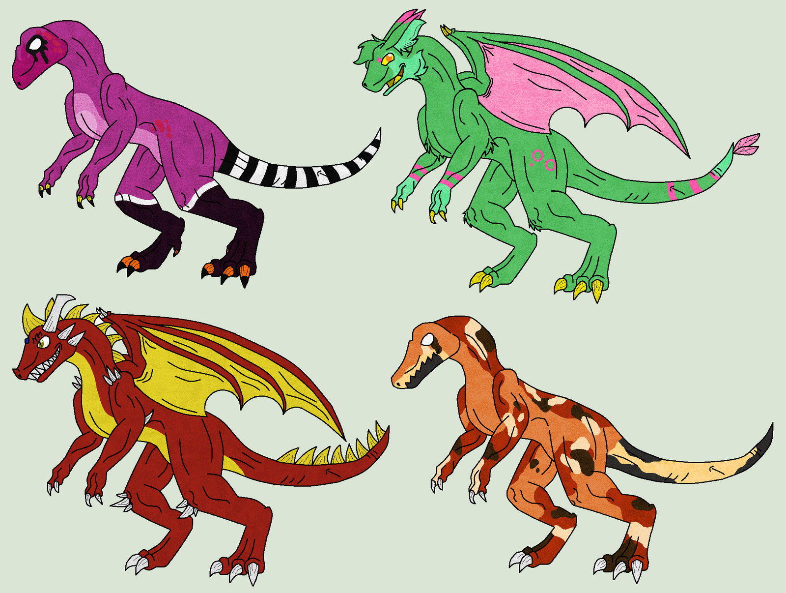 Reptile Pack By Toxical Toon On DeviantArt reptile-pack-by-toxical-toon-on-deviantart