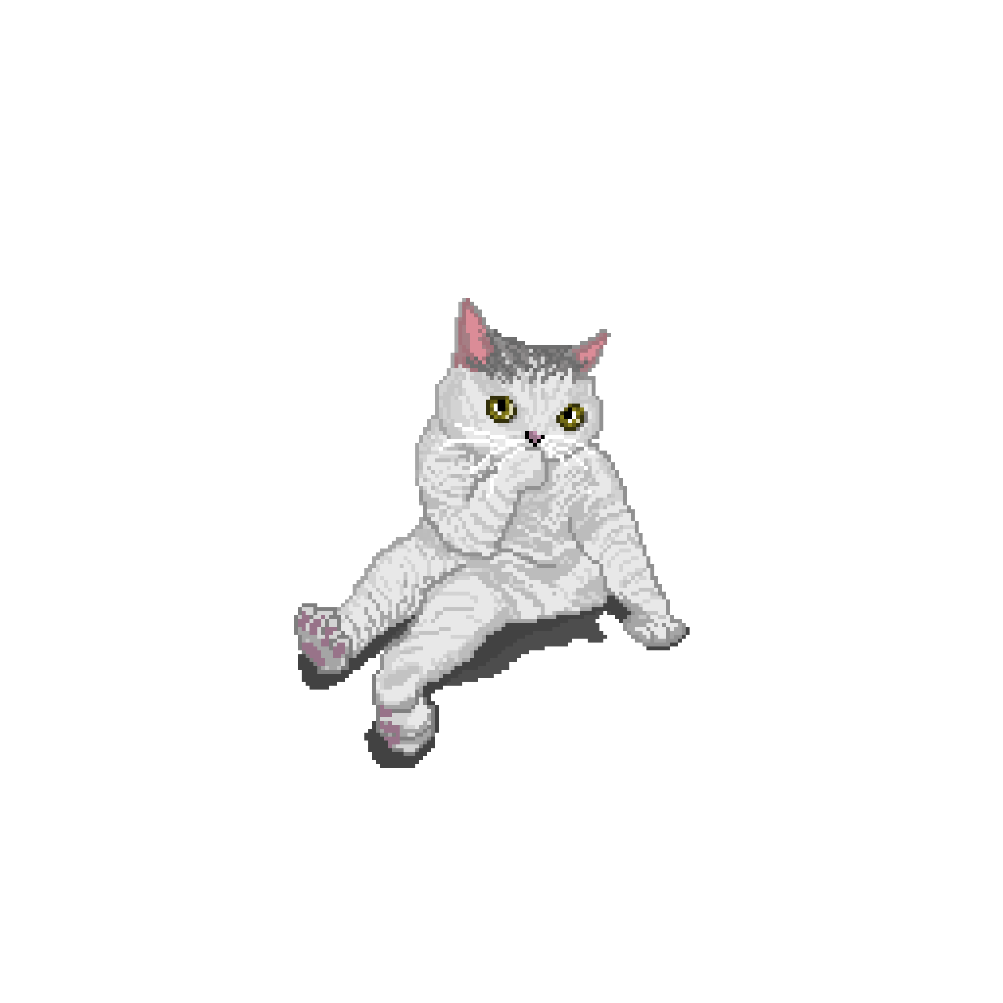 Shy cat by doodga on DeviantArt Shy cat by doodga on DeviantArt