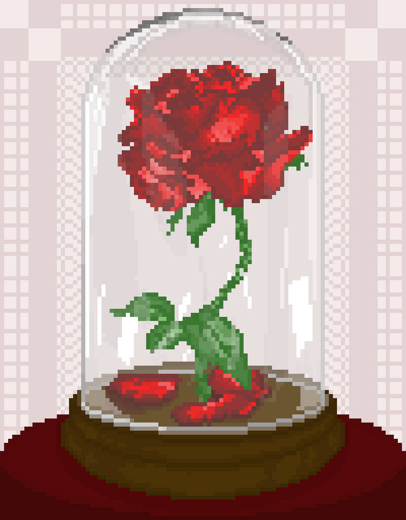 Red Rose in a Glass by doodga on DeviantArt