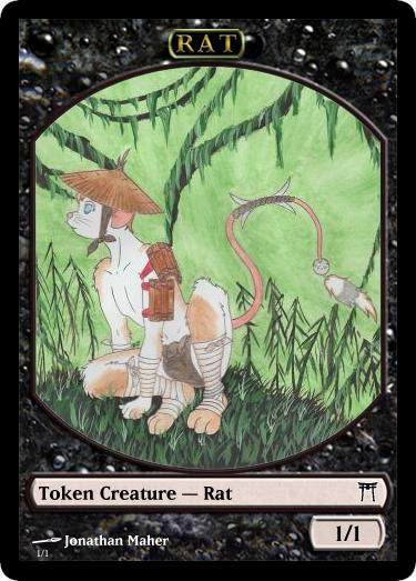 Rat Token by FuzzlesTheFuzzler on DeviantArt