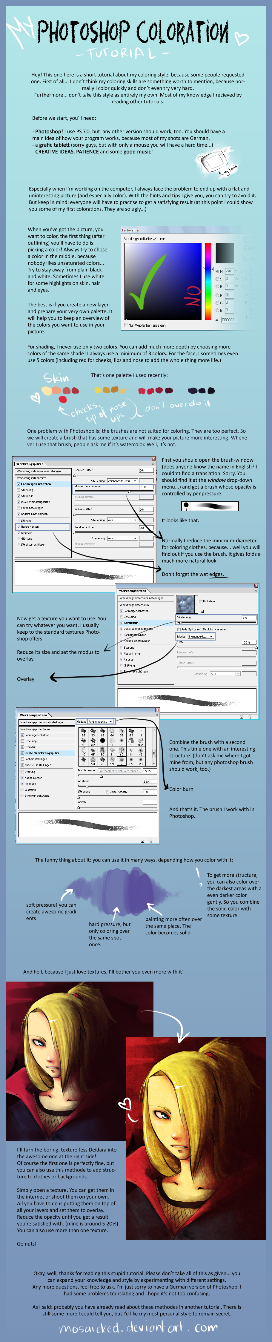 Photoshop Color. Some Hints.